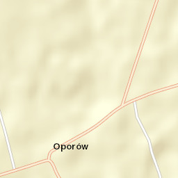 Oporów Street Map