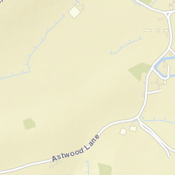 Astwood Lane, Astwood Bank, Redditch Street Map