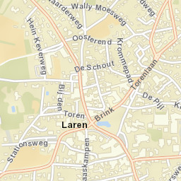 Laren Street Map