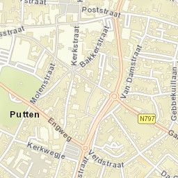 Putten Street Map