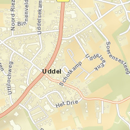 Uddel Street Map