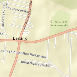 Leszno Street Map