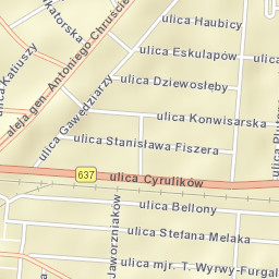 Rembertów Street Map
