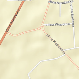 Suchożebry Street Map