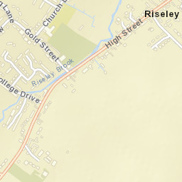 Riseley Street Map