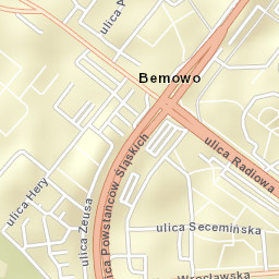 Bemowo Street Map
