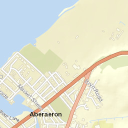 Aberaeron Street Map