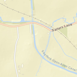Salters Lane, Henley-in-Arden, Warwickshire Street Map
