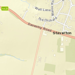 1 Daventry Rd, Daventry, Northamptonshire NN11, UK Street Map