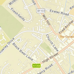 Newmarket Street Map