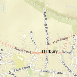Harbury Street Map