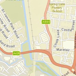 134 Scarletwell St, Northampton, Northamptonshire NN1 2SE, UK Street Map