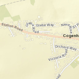 53 Station Rd, Cogenhoe, Northampton, Northamptonshire NN7 1L Street Map