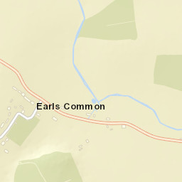 Earls Common Road, Droitwich, Worcestershire WR9, UK Street Map