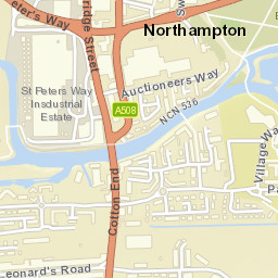 9 Henry Bird Way, Northampton, Northamptonshire Street Map