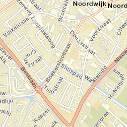 Noordwijk-Binnen Street Map