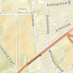 Het Loo Street Map