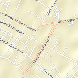 Kutno Street Map