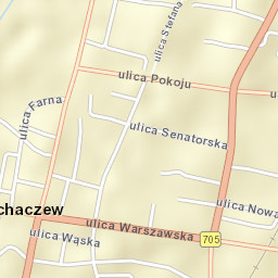 Sochaczew Street Map