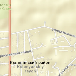 Kolpny Street Map