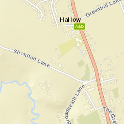 Hallow Street Map