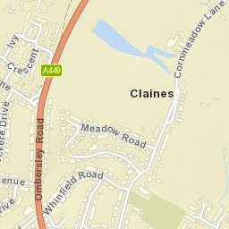 364 Ombersley Rd, Worcester WR3, UK Street Map