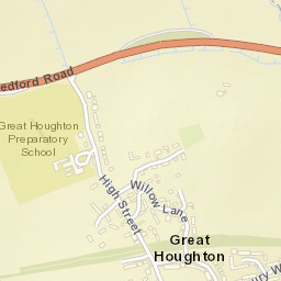 39 High St, Great Houghton, Northampton, Northamptonshire NN4 Street Map