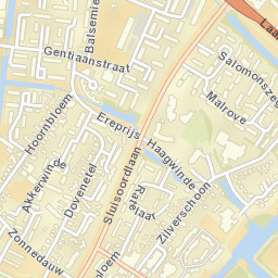 Sluisoord Street Map