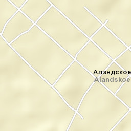 Alandskoye Street Map