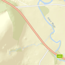 A482, Ceredigion, UK Street Map