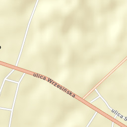 Kołaczkowo Street Map
