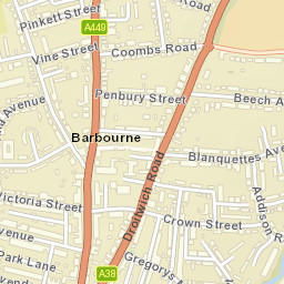 3 Alma St, Worcester, Worcestershire County WR3, UK Street Map