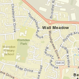 Cotswold Way, Worcester WR4, UK Street Map