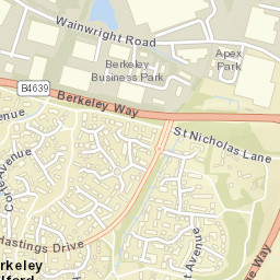 Hastings Dr, Worcester WR4, UK Street Map