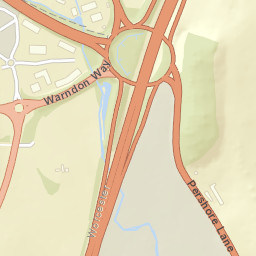 Warndon Way, Worcester WR4, UK Street Map