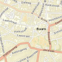 Baarn Street Map