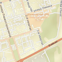 Shelekhov Street Map