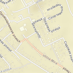 Markova Street Map