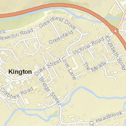 1 Church St, Kington, Herefordshire HR5 3AZ, UK Street Map