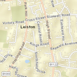 Leiston Street Map