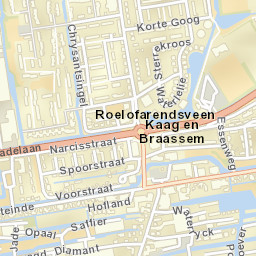 Roelofarendsveen Street Map