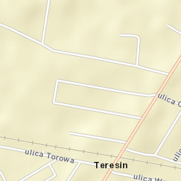 Paprotnia Street Map