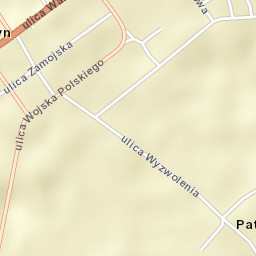 Kałuszyn Street Map