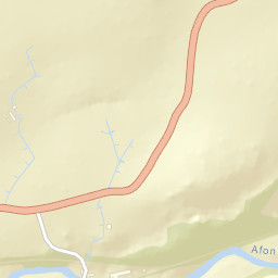 A485, Tregaron, Ceredigion SY25, UK Street Map