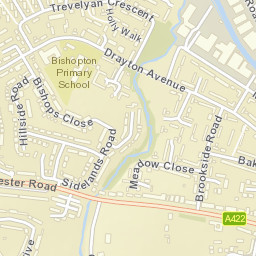 186 Alcester Road, Stratford-upon-Avon Street Map
