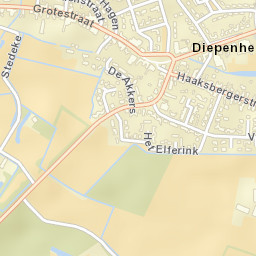 Diepenheim Street Map