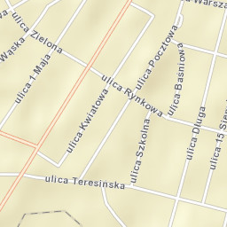 Teresin Street Map