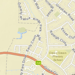 6 Meadowbank Dr, Worcester, Worcestershire WR2 5UB, UK Street Map