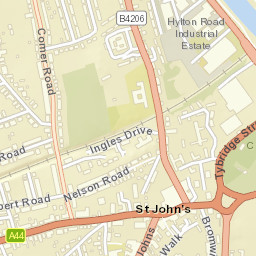 Tybridge St, Worcester WR2, UK Street Map