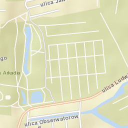 Mokotów Street Map